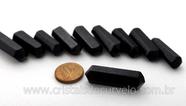 10 Unidades de Quartzo Preto Lapidado Bi Ponta - Tamanho 2,5 cm 10 Unidades de Quartzo Preto Lapidado Bi Ponta - Tamanho 2,5 cm