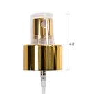 10 Unidades de Valvulas Spray Rosca 28 Luxo Ouro Atuador Ouro