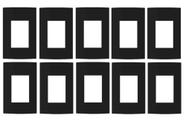 10 unidades Placa 4x2 3 Postos Ebony Clean Margirius 14451 10 unidades Placa 4x2 3 Postos Ebony Clean Margirius 14451