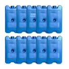 10 Unidades Placa Gelo Gel Reutilizável Rígido 500ml Artificial 10 Unidades Placa Gelo Gel Reutilizável Rígido 500ml Artificial