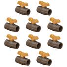 10 Unidades Registro Esfera VS Compacto Soldável 20mm Tigre