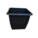 10 Vaso 13 Quadrado Preto Ideal Para Cactos e Suculentas