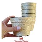 10 Vaso de flor decorativo planta sisal 10 Vaso de flor decorativo planta sisal