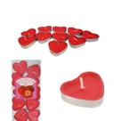 10 Velas Decorativa em Forma de Coração 10 Velas Decorativa em Forma de Coração