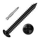 10 x 1-1/2 (100 unidades) Pan Head Sheet Metal Screws kvohlum