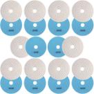 10 X Lixas Discos Grão Liso 4 Pol.100mm Diamantada Granito Mármore KaQi