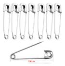 100 Alfinetes Segurança Prata 19mm Costura Artesanato Joias