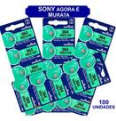 100 Baterias Sony 364 Sr621sw Ag1 Sr621 Original Relógio