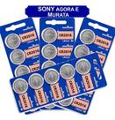 100 Baterias Sony Cr2016 3v Atacado Original Relógio Carro