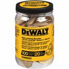 100 Biscoitos de Junção DEWALT DW6825 para Carpintaria
