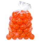 100 Bolinha De Piscina Laranja Cor Unica Infantil Não Amassam