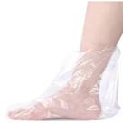 100 botas polietileno com elastico impermeavel transparente