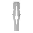 100 Buchas Plástica U-FU S-06 Para Tijolo 06 Mm Branca