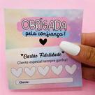 100 Cartões De Agradecimento Ao Cliente fidelidade