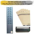 100 cartões de ponto fita henry plus forte chapeira 10 lug