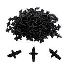 100 Conector 4,0mm Flecha x Flecha Chanfrado Microtubos