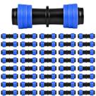 100 Conector Emenda 16mm Anel Mangueira Irrigação Gotejament