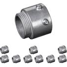 100 Conector Unidute Cônico Sieg 1 1/2 Alumínio Cc112