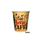100 Copos de Papel 180ml Strawplast Ideal para Café, Chá, Bebidas Quentes
