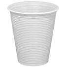 100 Copos Descartáveis Branco 180ml para Eventos e Dia a Dia