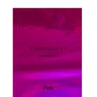 100 embalagem de ovo de pascoa colorida 50x70 Folha laminada:Pink