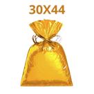 100 Embalagens Saco Saquinho Presente Metalizado 30x44