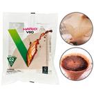 100 Filtros para Coador Hario V60 02 Papel Natural Original