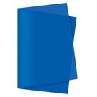 100 Folhas de Papel Seda 49x69 cm Azul para Presente Roupas Sapatos Pipa