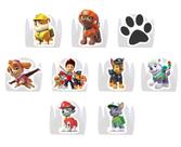 100 Forminha para Doce modelo petala personalizada com Aplique - Patrulha canina