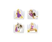 100 Forminha para Doce modelo petala personalizada com Aplique - Rapunzel enrolado