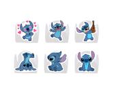 100 Forminha para Doce modelo petala personalizada com Aplique - Stitch