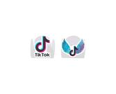 100 Forminha para Doce modelo petala personalizada com Aplique - Tik tok