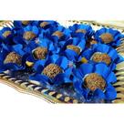 100 forminhas para doces flor em papel base 3cm