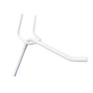 100 Gancho Para Eucatex 0,05 Arame 4mm Branco