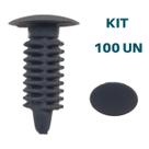 100 grampo rebite plastico forro interno 25mm pinheirinho