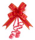 100 Laço Fácil Tamanho 12mm x 23cm Decorativo para Presentes, Cestas e Lembranças Várias Cores