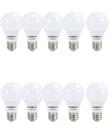 100 Lâmpada Inteligente CONTROLED Sensor de Presença 9W Bivolt 2700K OUROLUX