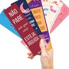100 Marca página Motivacionais, Fé, inspiração, mimo cliente