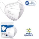 100 Máscaras Respiratórias KN95 PFF2 WWDoll 5 Camadas Branca 100 Máscaras Respiratórias KN95 PFF2 WWDoll 5 Camadas Branca