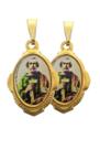 100 Medalha São José Operário - 1x2 cm