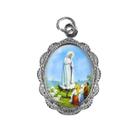 100 Medalhas de alumínio Nossa Senhora de Fátima - Mod. 1