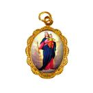 100 Medalhas de Alumínio NSra Auxiliadora - Mod 1