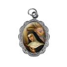 100 Medalhas de Alumínio Santa Rita de Cássia