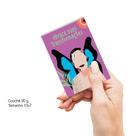 100 Mini folheto Motivacional, Mulher, Frases, variações