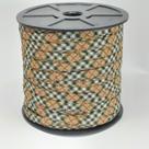 100 Mt Elástico Especial Brilho Encadernação 7mm Xadrez Tartan 3712