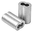 100 Nicopress Prensa Cabo 1,5876 mm x 10 mm x 1,00 mm em Alumínio