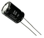 100 PÇS CAPACITOR ELETROLITICO 100X50V - 100UF X 50V - 105º 100 PÇS CAPACITOR ELETROLITICO 100X50V - 100UF X 50V - 105º