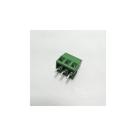 100 PEÇAS BORNE KF-128 3P 180º P: 5.08MM ALTURA 14MM