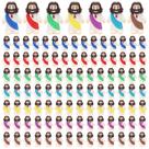 100 peças de estatuetas de Mini Jesus com design original de Owurha
