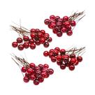 100 Peças De Frutas Artificiais Para Decoração De Árvore De Natal E Casa